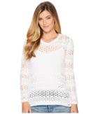 Fdj French Dressing Jeans - Solid Sweater Knit V-neck Long Sleeve Sweater