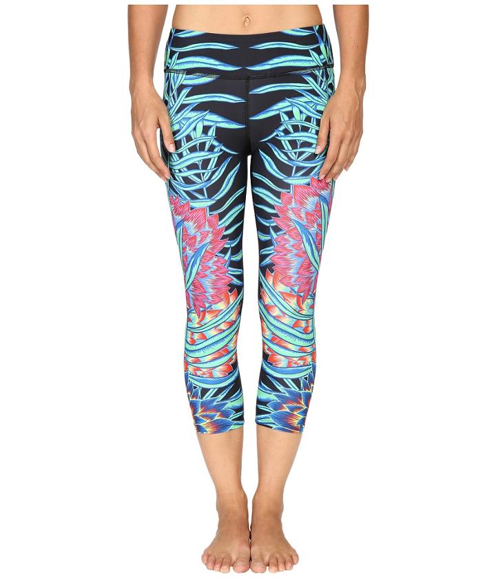 Mara Hoffman - Floral Cropped Leggings