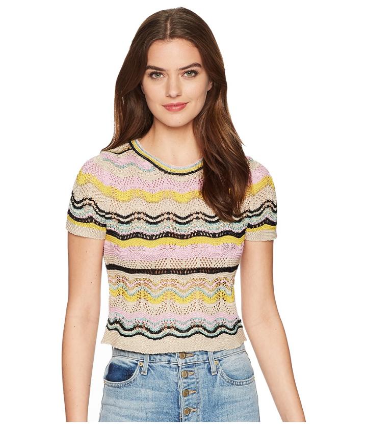 M Missoni - Wave Crochet Top