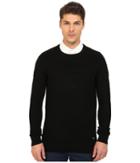 Scotch &amp; Soda - Crew Neck Ribbed Knit Pullover