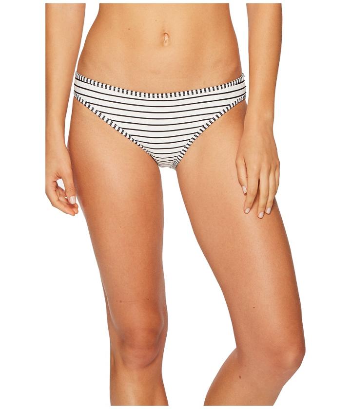 Vince Camuto - Blossom Stripes Contrast Binding Bikini Bottoms