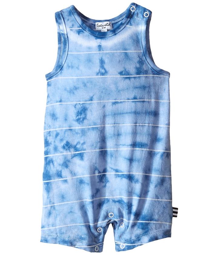 Splendid Littles - Striped Tie-dye Romper