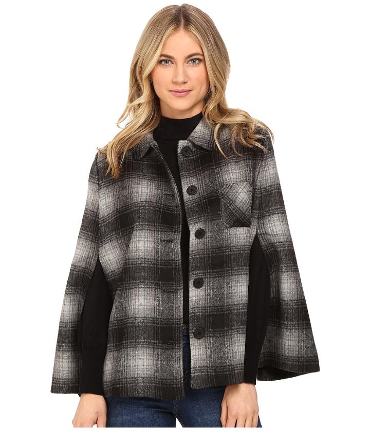 Jack By Bb Dakota - Alize Plaid Capelet