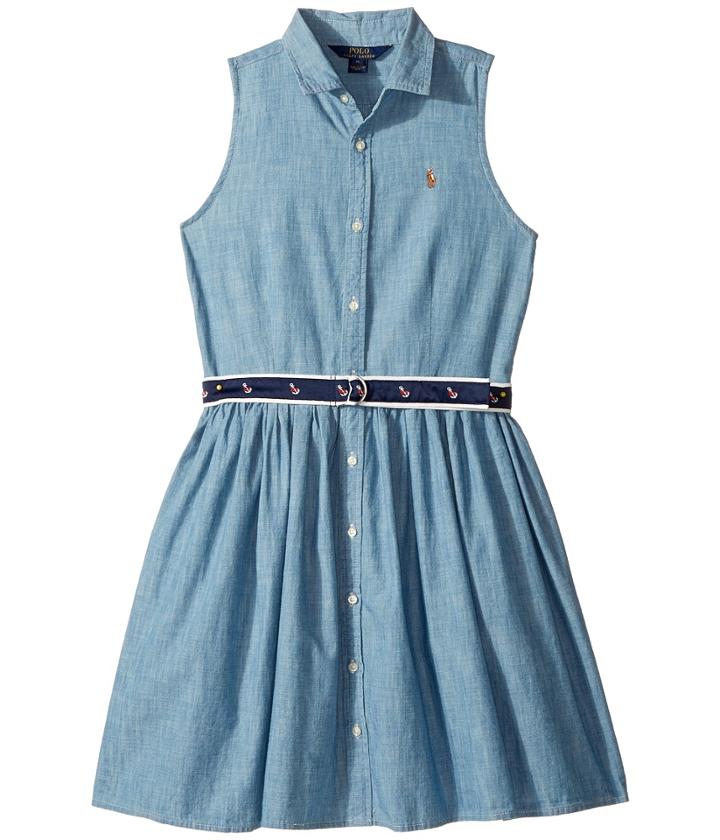 Polo Ralph Lauren Kids - Chambray Shirtdress