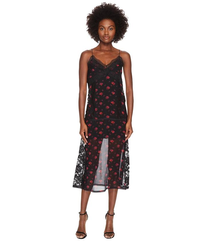 Mcq - Decon Slip Amp Floral Dress