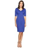 Christin Michaels - Karmen Bodycon Ponte Midi Dress