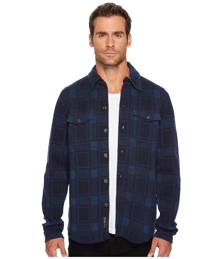 Lucky Brand - Plaid Sweater Shirt
