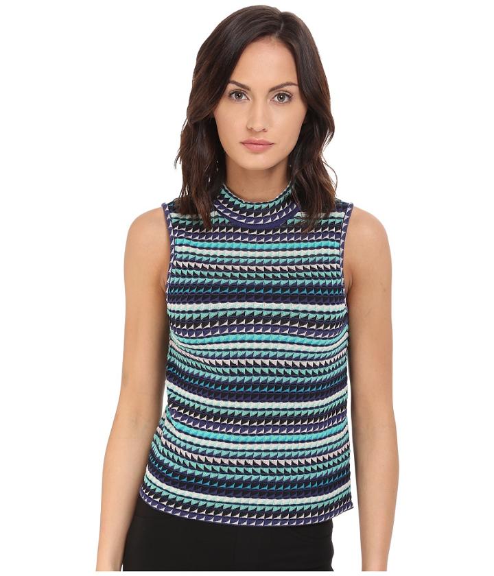 M Missoni - Micro Triangle Mock Top