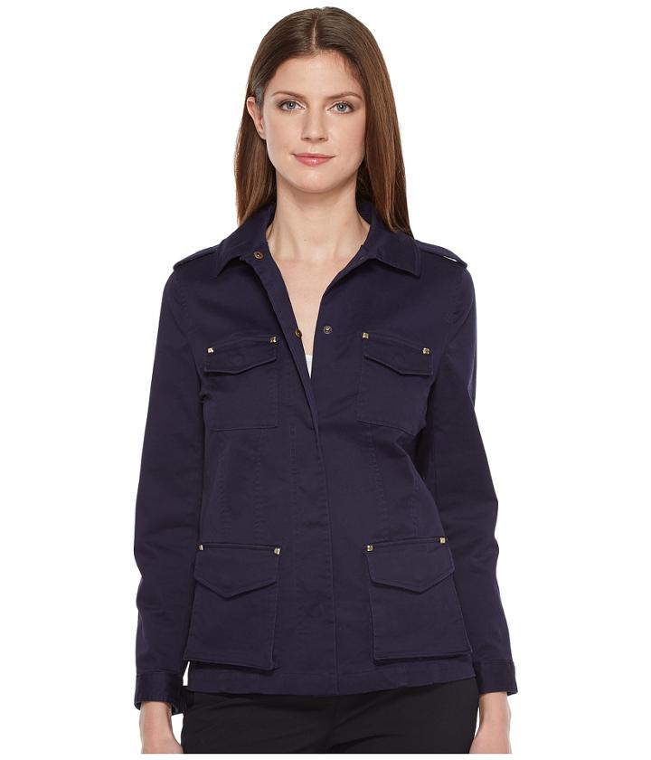 Ivanka Trump - Stretch Jacket With Hardware