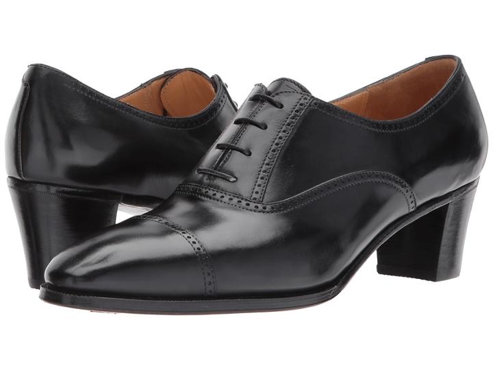 Gravati - Mid-heel Cap Toe Oxford