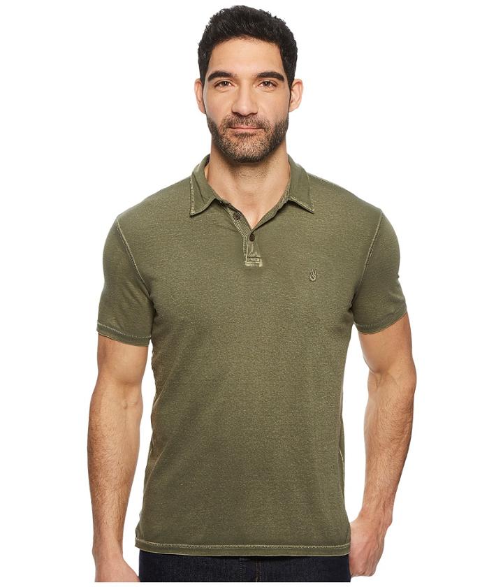 John Varvatos Star U.s.a. - Pigment Rub Peace Polo K1381u1b