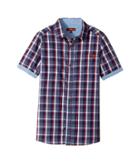 7 For All Mankind Kids - Button Down Short Sleeve Woven