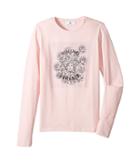 Versace Kids - Long Sleeve T-shirt W/ Medusa Rose Design On Front