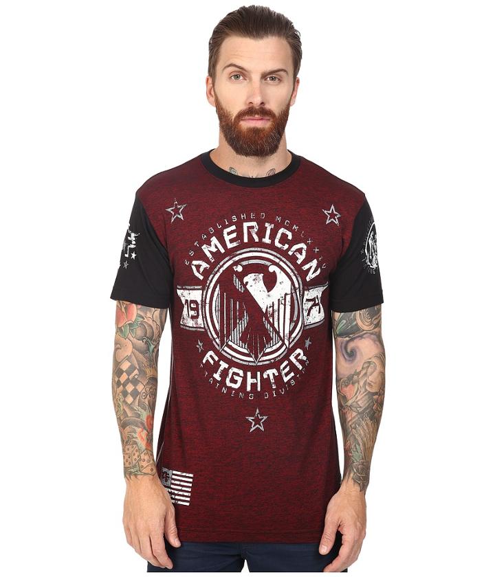 American Fighter - South Carolina Paneled Crew Tee