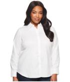 Lauren Ralph Lauren - Plus Size Cotton Poplin Shirt