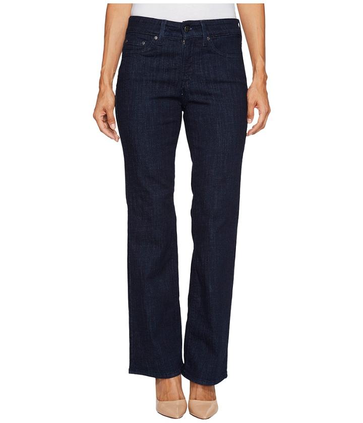 Nydj Petite - Petite Barbara Bootcut Jeans In Crosshatch Denim In Rambard
