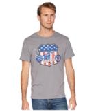 Rock And Roll Cowboy - Short Sleeve T-shirt Solid With Graphic P9-6353
