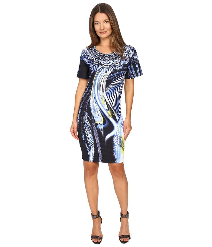 Just Cavalli - Leo Hurricane Bodycon Jersey Dress