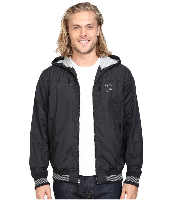 Vissla - Daymer Hooded Zipper Front Jersey Lined Jacket 600 Durable Water Coating