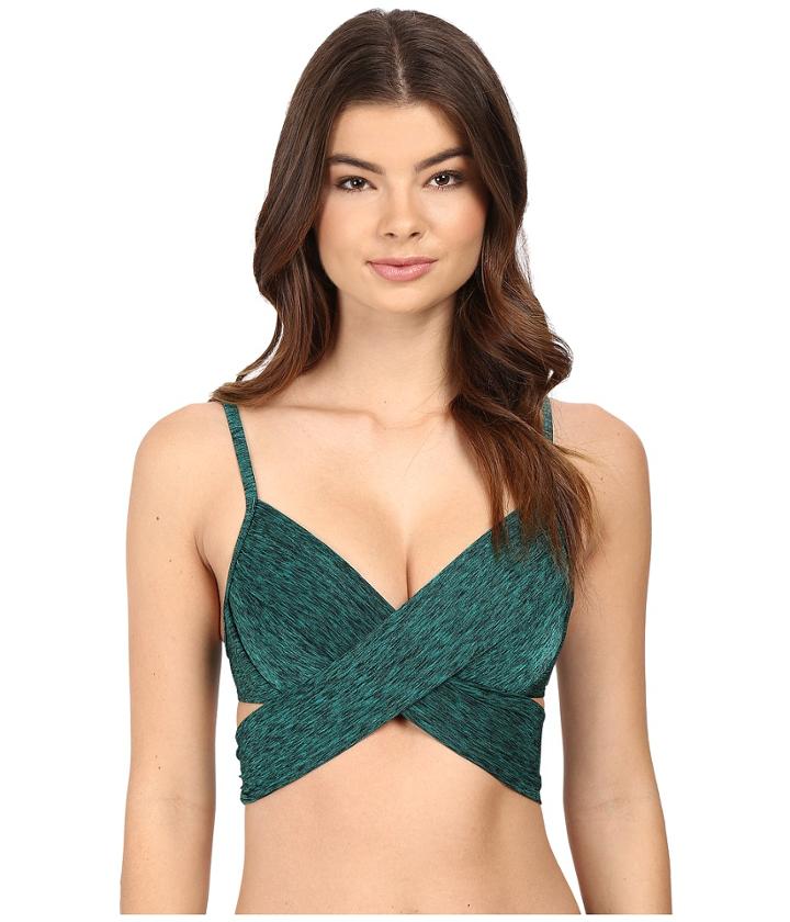 La Blanca - Spruce It Up Wrap Underwire Push-up Bra Top