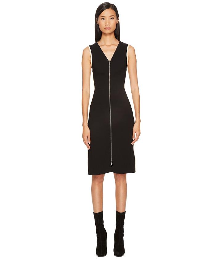 Sonia By Sonia Rykiel - Plain Crepe Zip Dress