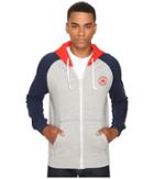 Converse - Color Block Full Zip Hoodie