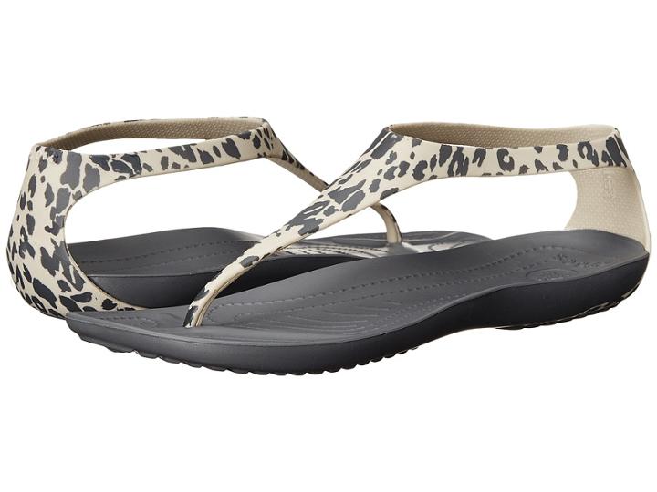 Crocs - Sexi Leopard Print Flip