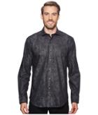 Bugatchi - Shaped Fit Palm Fronds Woven Shirt