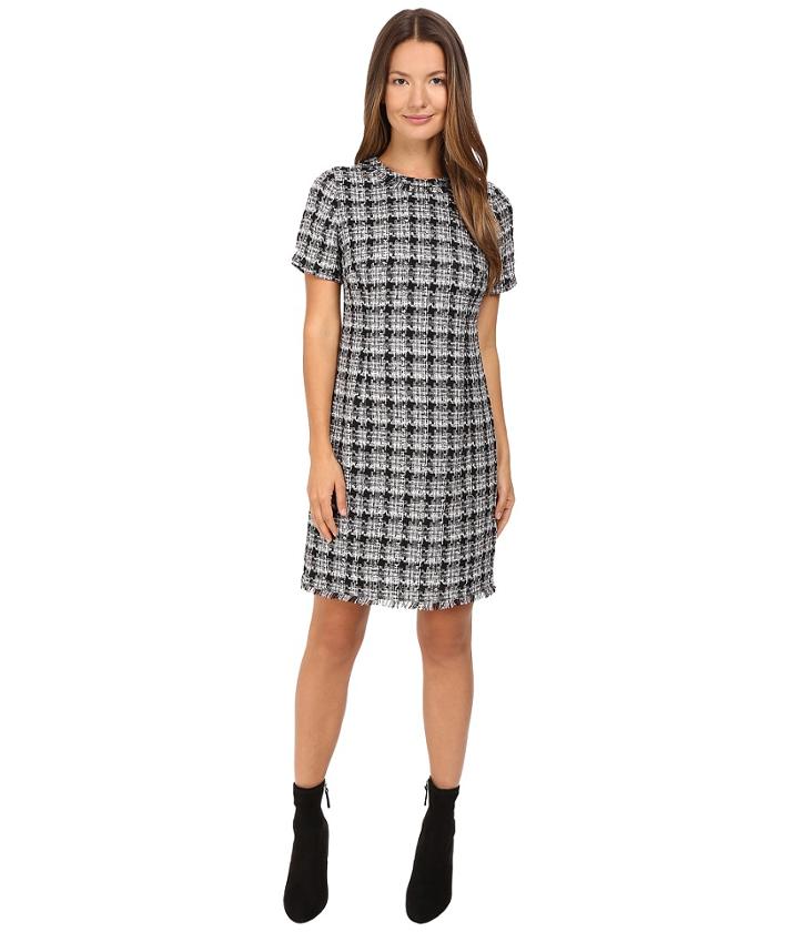 Kate Spade New York - Textured Tweed Sheath Dress