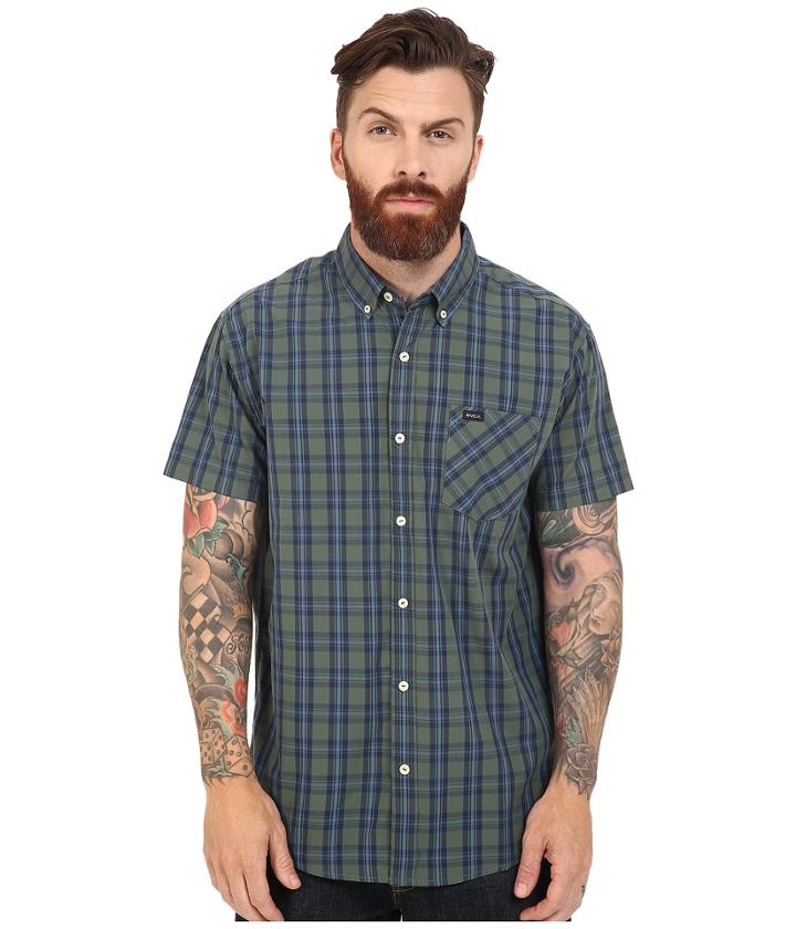 Rvca - Transfer Short Sleeve Woven