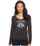 Life Is Good - Simplify Cabin Long Sleeve Smooth Tee