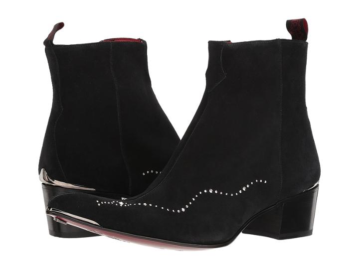 Jeffery-west - Snake Studs Steel Zip Boot