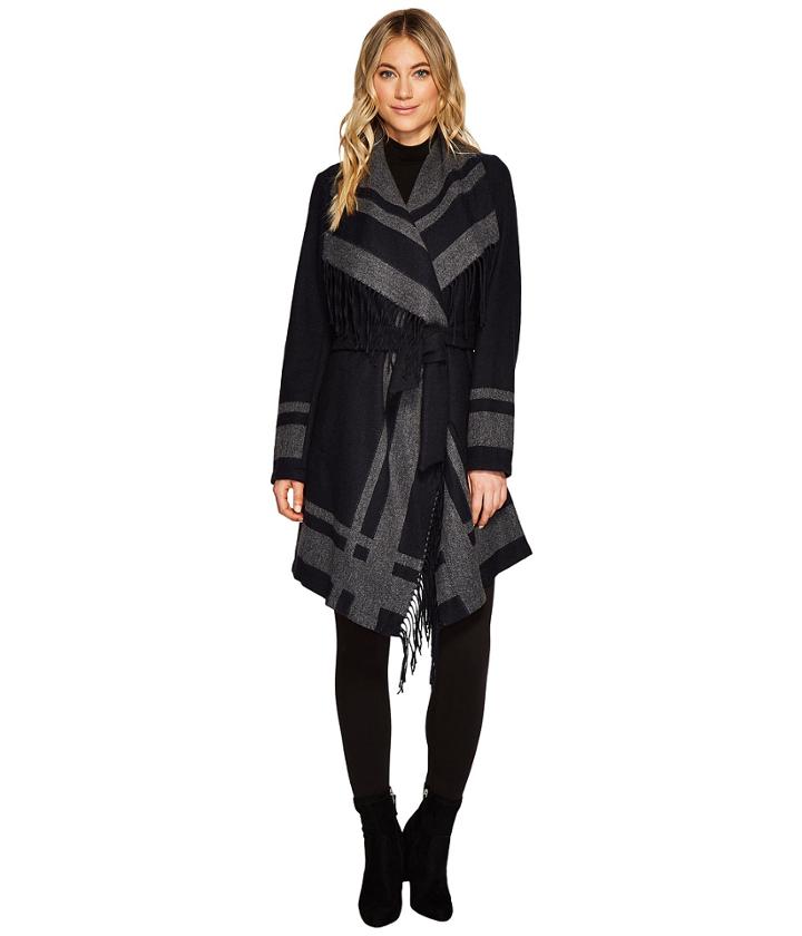 Vince Camuto - Wool Fringe Coat N1271