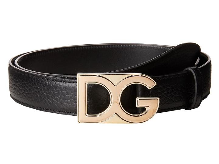 Dolce &amp; Gabbana - Logo Buckle Dress Belt