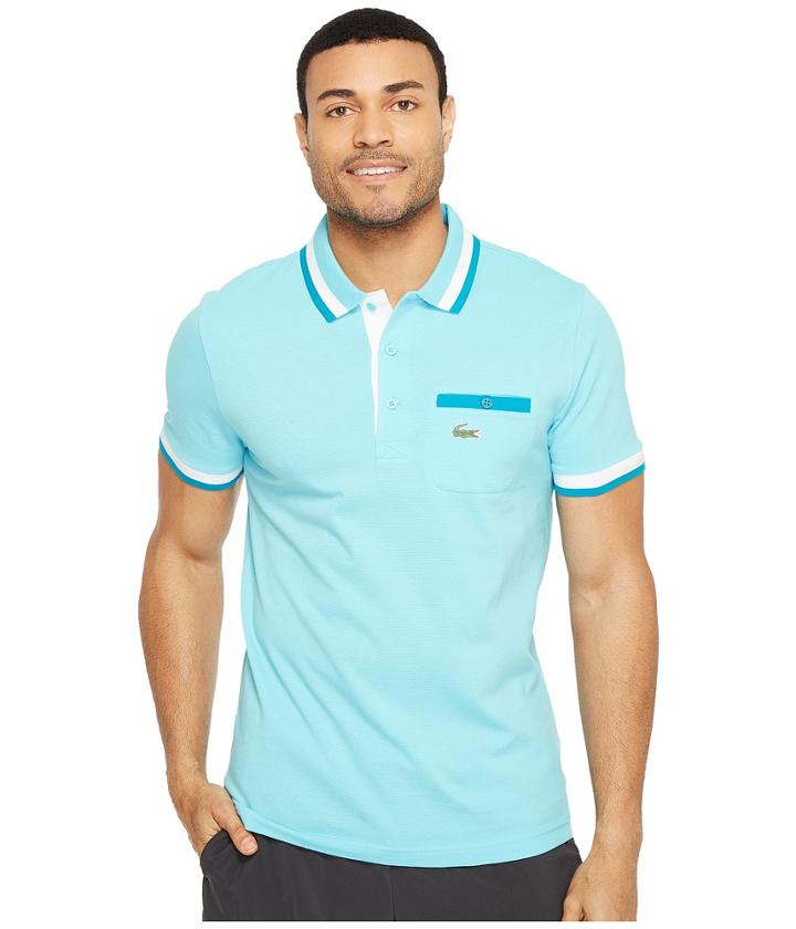 Lacoste - Golf Semi-fancy Super Light W/ Pocket Polo