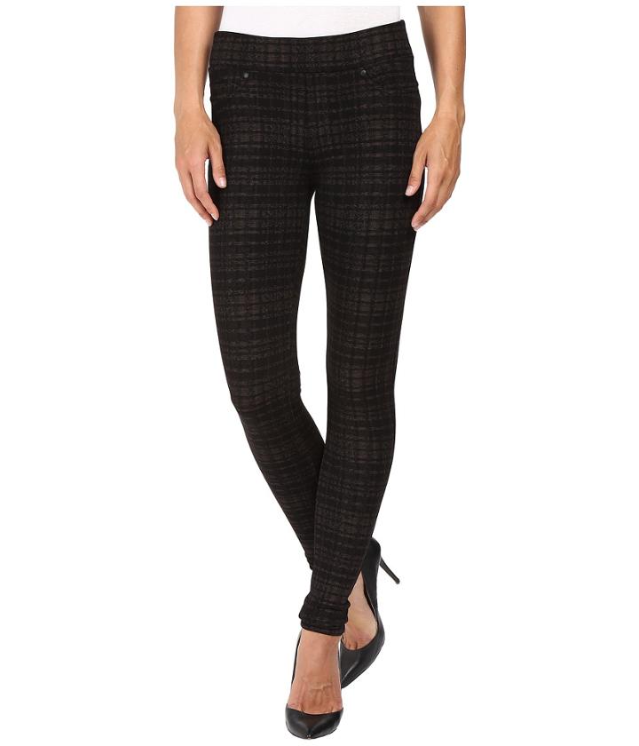 Liverpool - Quinn Pull-on Leggings In Metallic Plaid