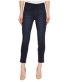 Liverpool - Petite Sophia Ankle Pull-on With Seaming Detail In Silky Soft Stretch Denim In Dunmore Dark