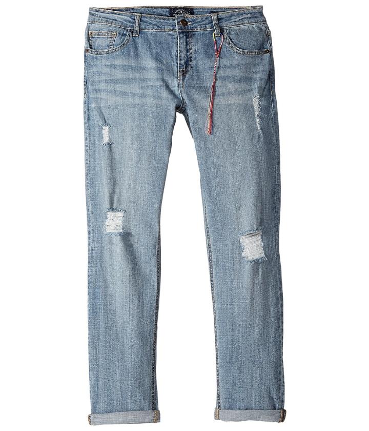 Lucky Brand Kids - Carol Five-pocket Boyfriend Jeans In Christie Wash