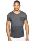 Scotch &amp; Soda - Tee In Lightweight Jersey Quality With Cut Sewn Styling And Uneven Hem