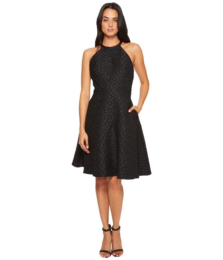 Badgley Mischka - Halter Bow Dress