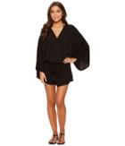 Vince Camuto - Riviera Solids Cover-up Romper