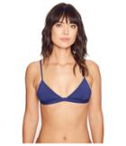 Mara Hoffman - Solid Triangle Bikini Top
