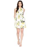 Adrianna Papell - Petite Fresh Lemon A-line Dress