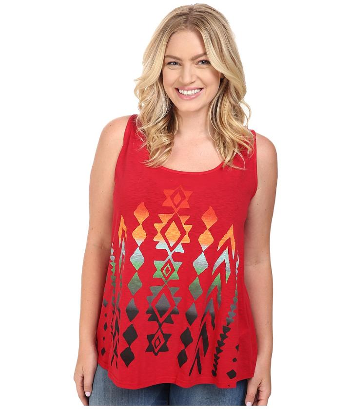 Roper - Plus Size 0228 Slub Jersey Tank Top