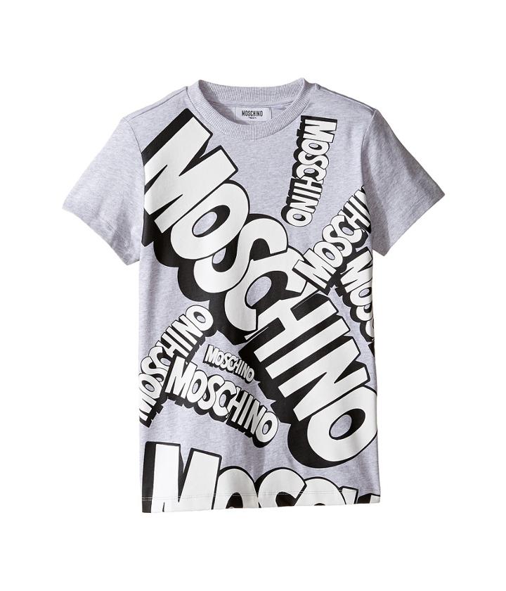 Moschino Kids - Short Sleeve Logo Graphic T-shirt