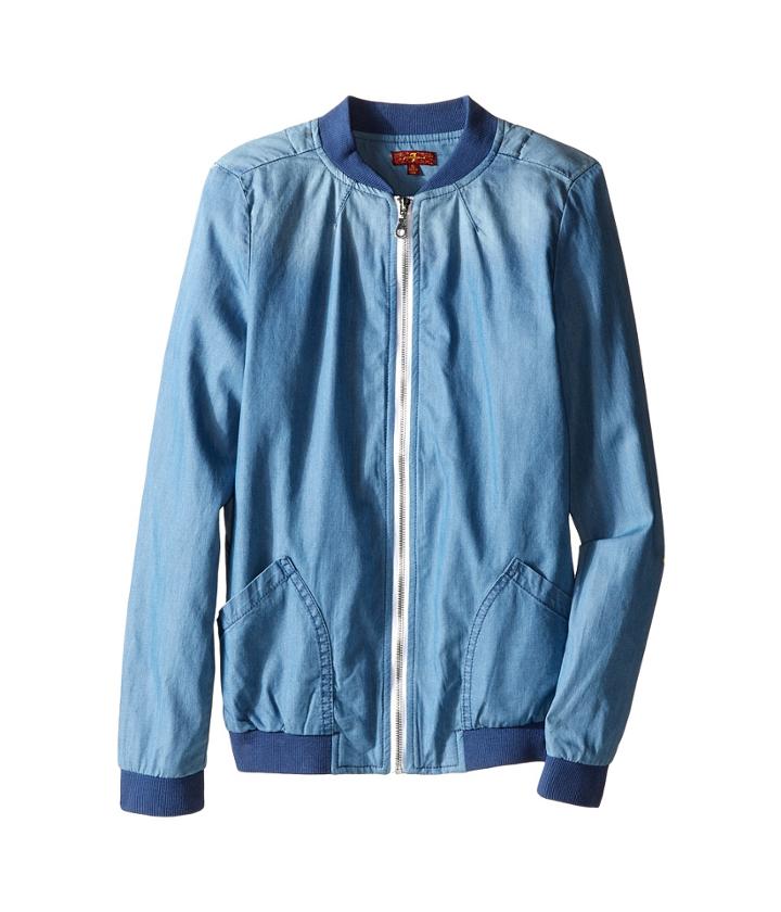 7 For All Mankind Kids - Tencel Bomber Jacket