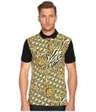 Versace Jeans - All Over Baroque Tiger Print Polo
