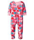 Hatley Kids - Crazy Hearts Footed Coverall