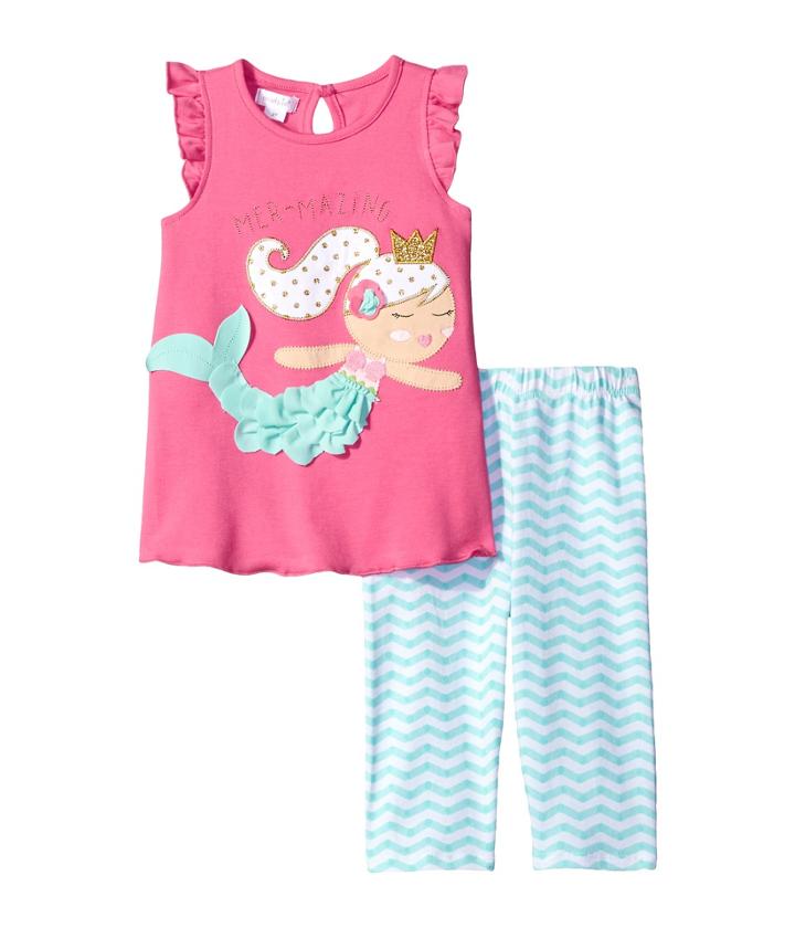 Mud Pie - Mermaid Tunic Capris Set