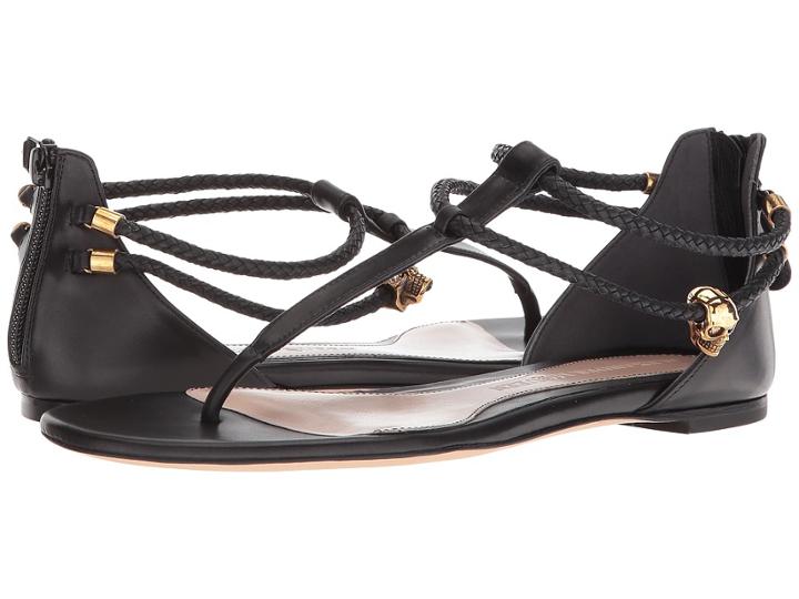 Alexander Mcqueen - Strappy Leather Sandals
